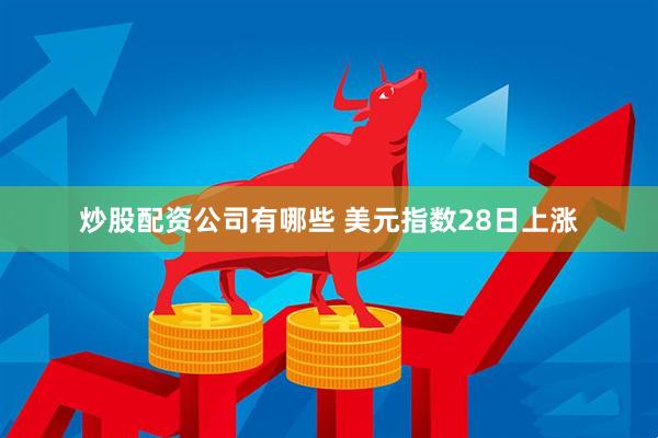 炒股配资公司有哪些 美元指数28日上涨